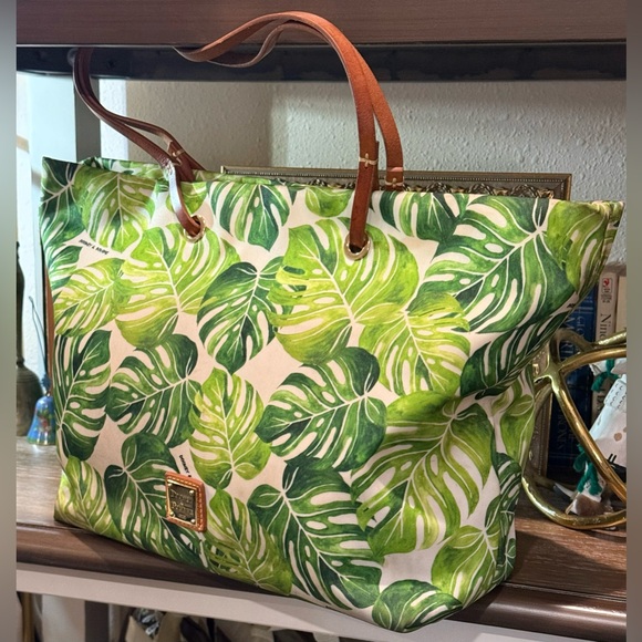 Dooney & Bourke Handbags - Dooney & Bourke Palm Montego Addison Medium Tote